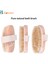 Kırmızı Stil Kuru Cilt Yumuşak Doğal Kıllı Banyo Fırçası Peeling Ahşap Vücut Masajı Duş Fırçası Spa Kadın Erkek Cilt Bakımı Kuru Vücut Fırçası (Yurt Dışından) 5
