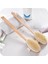 Yeni Duş Fırçası Doğal Kıl Ahşap Banyo Duş Vücut Sırt Fırçası Spa Sünger Sabun Temizleyici Peeling Temizlik Masaj Yıkama (Yurt Dışından) 1