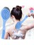 F Stili Uzun Saplı Banyo Fırçası Arka Peeling Masaj Yumuşatıcı Vücut Cilt Temizleme Fırçaları Banyo Duş Arka Spa Ovma Aracı (Yurt Dışından) 1