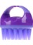 Silikon Saç Tarak El Banyo Fırçası Peeling Vücut Yıkama Spa Masajı Kafa Masajı Baş Meridyen Banyo Arındırıcı (Yurt Dışından) 3
