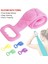 70CM Pembe Tarzı Sihirli Silikon Fırçalar Banyo Havluları Vücut Fırçası Banyo Kemeri Peeling Sırt Fırçası Kemer Yıkama Cilt Ev Temiz Duş Fırçaları (Yurt Dışından) 2