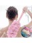 Pembe Tarzı Banyo Banyo Fırçaları Uzun Sap Askılı Yumuşak Fileli Sırt Vücut Duş Sünger Fırça Kurutma Peeling Temizleme Ekipmanı (Yurt Dışından) 3