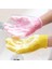 Mor 1 Adet Tarzı Yeni Soyma ve Peeling Eldiveni Duş Scrub Eldiveni Direnç Vücut Masaj Sünger Yıkama Cilt Nemlendirme Spa Köpük (Yurt Dışından) 5