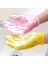 Mavi 1 Adet Tarzı Güçlü Banyo Peeling Yıkama Cilt Spa Masaj Peeling Vücut Sünger Ince Eldiven Sihirli Sünger Banyo Aksesuarları (Yurt Dışından) 3