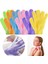 2 Adet Sarı Stil Duş Banyo Peeling Eldiven Eldiven Cilt Vücut Masaj Sünger Yıkama Cilt Nemlendirme Spa Köpük - (Yurt Dışından) 5