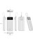 10000MAH 22.5W LED Ekranlı Lightning ve Type-C Kablolu Powerbank Taşınabilir Hızlı Şarj Cihazı Beyaz 4