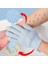 Mavi Stil Yeni Beş Parmak Jakarlı Banyo Temizleme Arka Banyo Eldiveni Çift Taraflı Peeling Havlu Soyucu Banyo Eldiveni Temizleyiciler (Yurt Dışından) 2