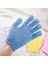 2 Adet Mavi Stil Banyo Vücut Duş Eldiveni Peeling Eldiven Cilt Peeling Spa Masaj Partikülleri Vücut Temizleme Eldiveni Banyo Için Duş Için (Yurt Dışından) 2