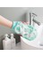 Yeşil Stil Sihirli 2’li Yumuşak Banyo Vücut Duş Eldiveni Tüy Alma Eldiveni Peeling Güçlü Premium Banyo Yıkama Vücut Aksesuarları (Yurt Dışından) 2