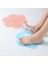 Mavi Stil Silikon Banyo Paspasları Tembel Insanlar Banyo Aracı Sırt Masaj Yastığı Taban Kaymaz Masaj Pedı Foot Wash Banyo Matı (Yurt Dışından) 4