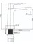 Stark Lavabo Bataryası Gun Grey SK1500GR 2