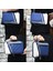 Honor Pad X8A 11 Inch Için Omuz Askılı El Tutacaklı Universal Sleeve Taşıma Çantası AL4346 Lacivert Krem Gri 5