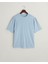 Erkek Mavi Relaxed Fit Bisiklet Yaka Logolu T-Shirt 2057027.474 4