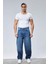 Cedy Denım Erkek Yüksek Bel Baggy Skater Jean 2