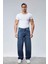 Cedy Denım Erkek Yüksek Bel Baggy Skater Jean 2