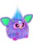 Furby Mor Interakti̇f Peluş F6743 2