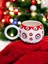 Ece Kırmızı Nazar El İşi Seramik Kupa Bardak Mug 8
