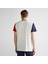 Erkek Krem Regular Fit Bisiklet Yaka Logolu T-Shirt 2