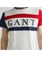 Erkek Krem Regular Fit Bisiklet Yaka Logolu T-Shirt 5