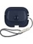 Litchi Texture Pu Deri Pro 2 Için Airpods Pro 2 Için Kordonlu Kulaklık Kılıfı (Yurt Dışından) 2