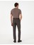 Erkek Kahverengi Slim Fit Kumaş Pantolon 50292959-VR029 4