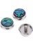 3x Trompet Parmak Düğmeleri Trompet Düğmesi Çıtçıt Piston Tokası Doğal Taş Çok Renkli (Yurt Dışından) 4