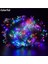 100 Ledli Fişli Led, Dekor Lambası Animasyonlu 10M Rgb Yılbaşı Ağacı Işığı 10M 1