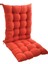 Yemek Sandalyesi Minderi, Polyester Oturma Minderi, Sandalye Matı, Dahili Ped, Turuncu (Yurt Dışından) 4