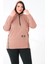 Kapüşonlu Büyük Beden Sweatshirt 3