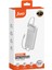 10000MAH 22.5W LED Ekranlı Lightning ve Type-C Kablolu Powerbank Taşınabilir Hızlı Şarj Cihazı Beyaz 7
