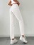 Kadın Mom Fit Jeans Kot Pantolon Beyaz 3