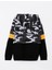 Lcw Kids Gri Kapüşonlu Baskılı Uzun Kollu Erkek Çocuk Sweatshirt 2