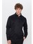Slim Fit Dar Kesim Uzun Kollu Önden Kulplu Düz 4 Mevsim Erkek Gömlek 1