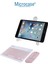 Xiaomi Redmi Pad Se 8.7 Inch ile Uyumlu Tablet Çanta+Türkçe Bluetooth Klavye +Mouse+ Standı - Pembe AL4382 3