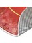 Çam Ağacı Ayak Halısı Örtüsü, Yılbaşı Ağacı Altı Örtüsü, Çamlı Desen 80 x 80 cm Dokuma Taban 4
