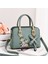 Yeni Moda Basit Baskılı Dekoratif Omuz Çantası Crossbody Taşınabilir Küçük Kare Çanta (Yurt Dışından) 1