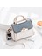 Moda Kontrast Renk Sevimli Omuz Crossbody Küçük Kare Çanta (Yurt Dışından) 1