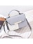 Yeni Basit Moda Kontrast Renk Crossbody Omuz El Çantası (Yurt Dışından) 1