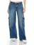 F21 Wide-Leg Kargo Jean Pantolon 4