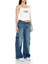 F21 Wide-Leg Kargo Jean Pantolon 5