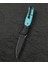Swordfısh BG62E Siyah ve Tiffany Mavi G10 Sap 3,94'' 14C28N Çakı 2