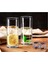 Uzun Cam Su Latte - Meşrubat - Smoothie Bardağı Seti 270 Ml x 6 Adet 2325 5