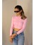 Pembe Zr Dikişli Bluz 2