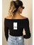 Siyah Zr Madonna Yaka Bluz 3