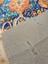 Halı Turuncu Mavi, Vintage Desenli Yıkanabilir Kaymaz Salon Halısı, Dekoratif Kilim, Halı 3