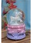 Işıklı Müzikli Unicorn Tasarımlı Kar Küresi Orta Boy 12 cm Sevgiliye Yeni Yıl Yılbaşı Hediyesi Mor Unicorn Tasarımlı Kar Küresi Işıklı Müzikli Orta Boy 12 cm 2