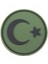Yuvarlak Bayrak Plastik Patch - Peç 2