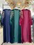 Nakışlı Abaya Standart - Siyah 3
