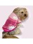 Nature Pink Oval Yaka Tişört Köpek Kıyafeti 1