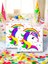 Unicorn Temalı 16 Adet Peçete - Doğum Günü ve Parti Ikramları Için Renkli Peçeteler 1